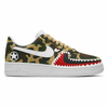 "Warhawk" Nike Air Force 1 Low Shoes by Stadium Custom Kicks