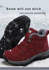 Warm Fur Men's Womens Boots Winter Comfortable Snow Casual Shoes Rubber Ankle Boots Fur Lined Warm Anti-slip Outdoor Work Shoes For Cold Weather Hiking Camping by Stevvex