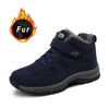 Warm Fur Men's Womens Boots Winter Comfortable Snow Casual Shoes Rubber Ankle Boots Fur Lined Warm Anti-slip Outdoor Work Shoes For Cold Weather Hiking Camping by Stevvex