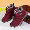 Warm Fur Men's Womens Boots Winter Comfortable Snow Casual Shoes Rubber Ankle Boots Fur Lined Warm Anti-slip Outdoor Work Shoes For Cold Weather Hiking Camping by Stevvex