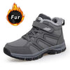 Warm Fur Men's Womens Boots Winter Comfortable Snow Casual Shoes Rubber Ankle Boots Fur Lined Warm Anti-slip Outdoor Work Shoes For Cold Weather Hiking Camping by Stevvex