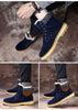 Warm Winter Mens Snow Boots Warm Fur Winter Shoes Mens Boots Footwear Ankle Boots Warm Fur Lined Winter Water-Resistan Waterproof Outdoor Snow Autumn Boots by Stevvex