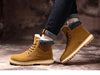 Warm Winter Mens Snow Boots Warm Fur Winter Shoes Mens Boots Footwear Ankle Boots Warm Fur Lined Winter Water-Resistan Waterproof Outdoor Snow Autumn Boots by Stevvex