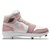 "Washed Pink" Jordan 1 Retro Cleats by Stadium Custom Kicks