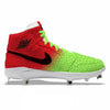 "Watermelon Grinch" Jordan 1 Retro Cleats by Stadium Custom Kicks