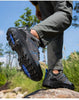 Waterproof Hiking Boots Mens Casual Shoes Walking Climbing Hiking Mountain Sport Boots Hunting Mens Slip-Resistant Climbing Shoes Lightweight Walking Shoes by Stevvex