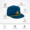 WATERPROOF LRT ADVENTURE SNAPBACK HAT - PEWTER by LITTLE RAD THINGS