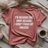 Wearing This T-shirt by YarnMerch