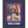 Framed Autographed/Signed Wes Welker New England Patriots 8x10 Football Photo JSA COA #2