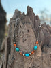 Western Coral Apple Beaded Necklace by Wild Junkie
