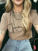 Western Horse Bit Graphic Tee by Wild Junkie