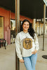 Western Saddle Graphic Sweatshirt by Wild Junkie