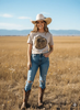 Western Saddle Graphic Tee by Wild Junkie