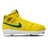"What The Oregon" Jordan 1 Retro Cleats by Stadium Custom Kicks