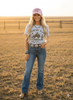 Where The Boots Meet The Bucks Graphic Tee by Wild Junkie