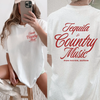 Tequila & Country Music Graphic Tee – Western Cowgirl T-Shirt by Hey Jude Graphic Tees