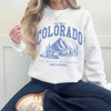 Colorado Rocky Mountains Crewneck Sweatshirt by Hey Jude Graphic Tees