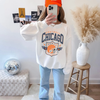Chicago Football Crewneck Sweatshirt | 1920 Helmet Graphic by Hey Jude Graphic Tees