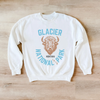 Glacier National Park Montana Crewneck Sweatshirt by Hey Jude Graphic Tees