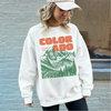 Colorado Founded 1876 Crewneck | Retro Mountain Sweatshirt by Hey Jude Graphic Tees