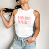 Cowboy Lover Tank by Hey Jude Graphic Tees