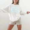 MOTHER Collegiate Crewneck Sweatshirt – Soft Everyday Mom Pullover by Hey Jude Graphic Tees