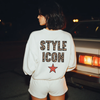 Style Icon Leopard Graphic Sweatshirt – Trendy Statement Crewneck by Hey Jude Graphic Tees
