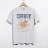 Cowboy Club Graphic Tee – Western Cowboy Shirt by Hey Jude Graphic Tees