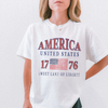 America 1776 Graphic Tee – Patriotic USA Shirt by Hey Jude Graphic Tees