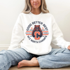 Chicago Football Bear Crewneck Sweatshirt – Vintage NFC North Champs Graphic Pullover by Hey Jude Graphic Tees