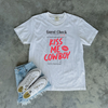 Kiss Me Cowboy Graphic Tee | Western Guest Check Shirt | Hey Jude Graphic Tees by Hey Jude Graphic Tees