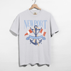 Newport Sailing Graphic Tee – Coastal Anchor Shirt by Hey Jude Graphic Tees