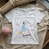 Gone Knitting Lady V-neck by YarnMerch