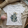 Granny Ghost Lady V-neck by YarnMerch