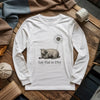 Lay Flat Long Sleeve T-shirt by YarnMerch