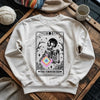 Skeleton Crocheter Tarot Sweatshirt by YarnMerch