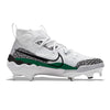 "Green Cement" Nike Alpha Huarache NXT Cleats by Stadium Custom Kicks
