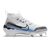 "Carolina Blue Cement" Nike Alpha Huarache NXT Cleats by Stadium Custom Kicks