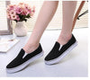 White Couple Canvas Women Espadrilles Shoes Womens Flats Women Running Breathable White Casual Slip On Flats Comfortable Walking Casual Simple Espadrilles by Stevvex