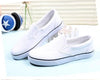 White Couple Canvas Women Espadrilles Shoes Womens Flats Women Running Breathable White Casual Slip On Flats Comfortable Walking Casual Simple Espadrilles by Stevvex