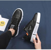 White Leather Sneakers For Men Breathable Casual Walking Sports Running Shoes Outdoor Travel Fitness Sneakers Comfortable Casual Shoes Outdoor Men Sneakers by Stevvex