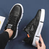 White Leather Sneakers For Men Breathable Casual Walking Sports Running Shoes Outdoor Travel Fitness Sneakers Comfortable Casual Shoes Outdoor Men Sneakers by Stevvex