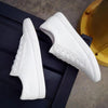 White Summer Womens Sneakers Trainers White Leather Canvas Shoes Tenis Classic Casual Cotton Slip On Canvas Comfortable Walking Flats Sneakers by Stevvex