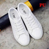 White Summer Womens Sneakers Trainers White Leather Canvas Shoes Tenis Classic Casual Cotton Slip On Canvas Comfortable Walking Flats Sneakers by Stevvex