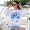 River Mode Activated Crewneck by Hey Jude Graphic Tees