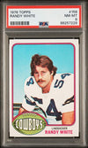 Graded 1976 Topps Randy White #158 Rookie RC Football Card PSA 8 NM-MT