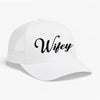 Embroidered Wifey Trucker Hat – Classic Mesh Cap for Wedding or Anniversary by Adorb Custom Tees