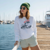 Maine Lobster Crewneck Sweatshirt by Hey Jude Graphic Tees
