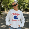 Chicago Baseball Club Sweatshirt by Hey Jude Graphic Tees