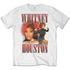 Whitney Houston 90s Homage [T-Shirt] by Rock Band Apparel